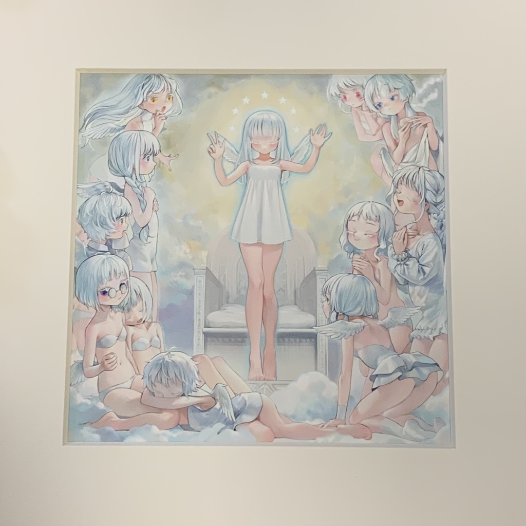 祂　複製原画色紙