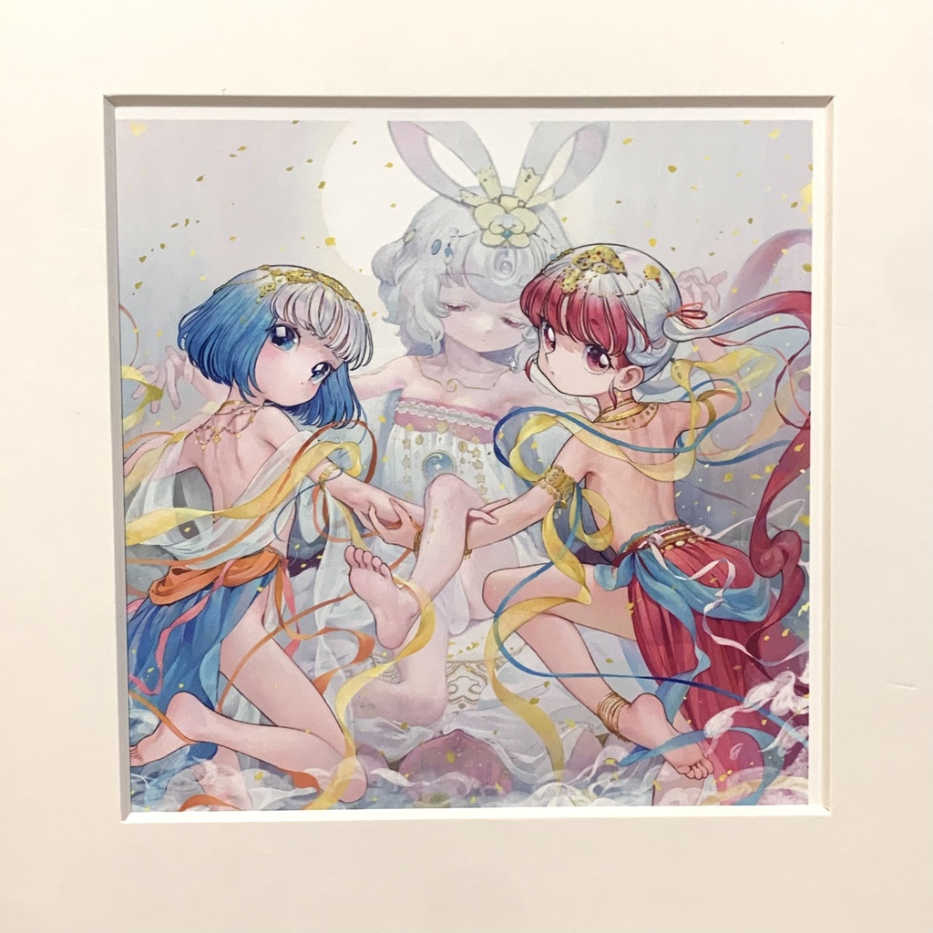 子よ　複製原画色紙