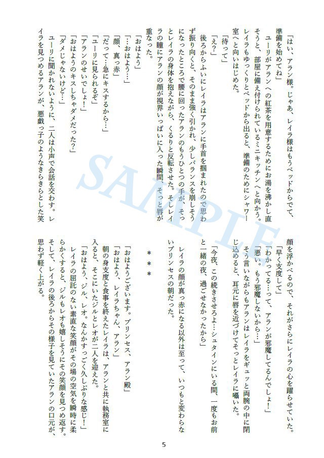 騎士団長の悩みとプリンセスの約束