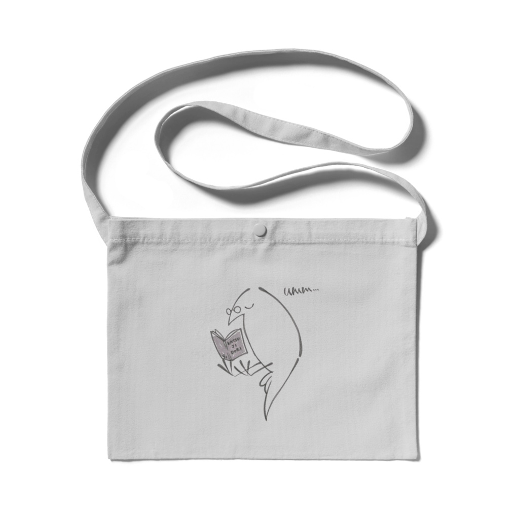 活字鳥のサコッシュ