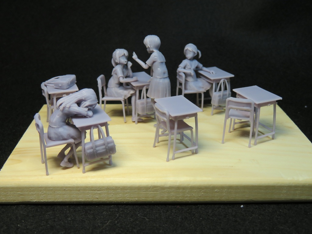 1/35ジオラマ 『教室B』セット