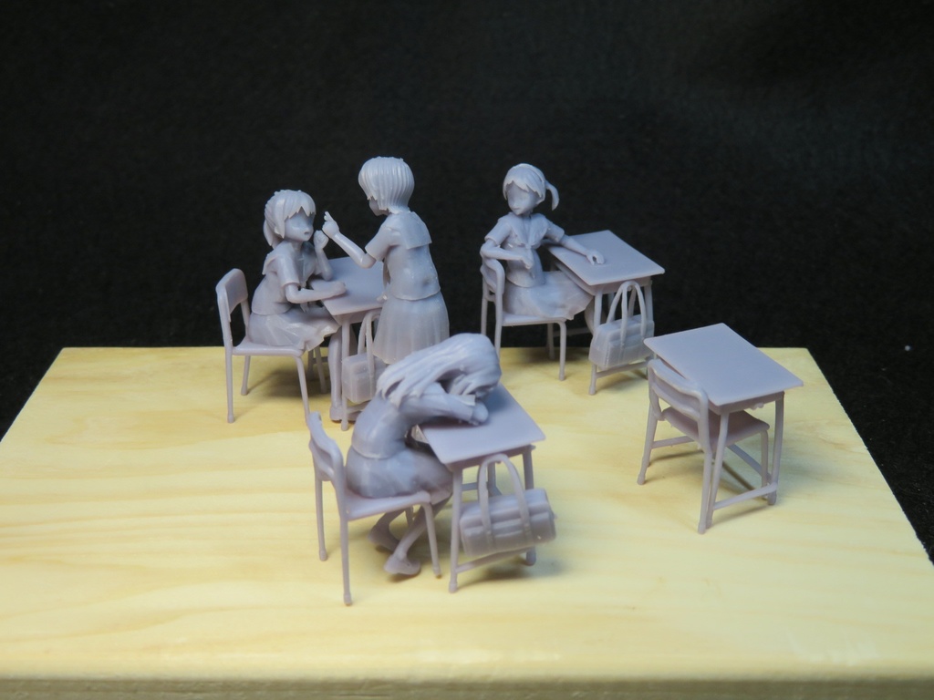 1/35フィギュア「セーラー服B」セット