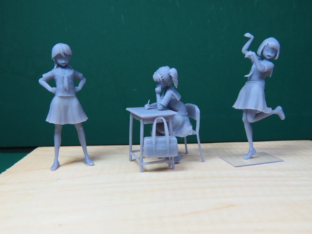 1/35フィギュア「セーラー服D」セット