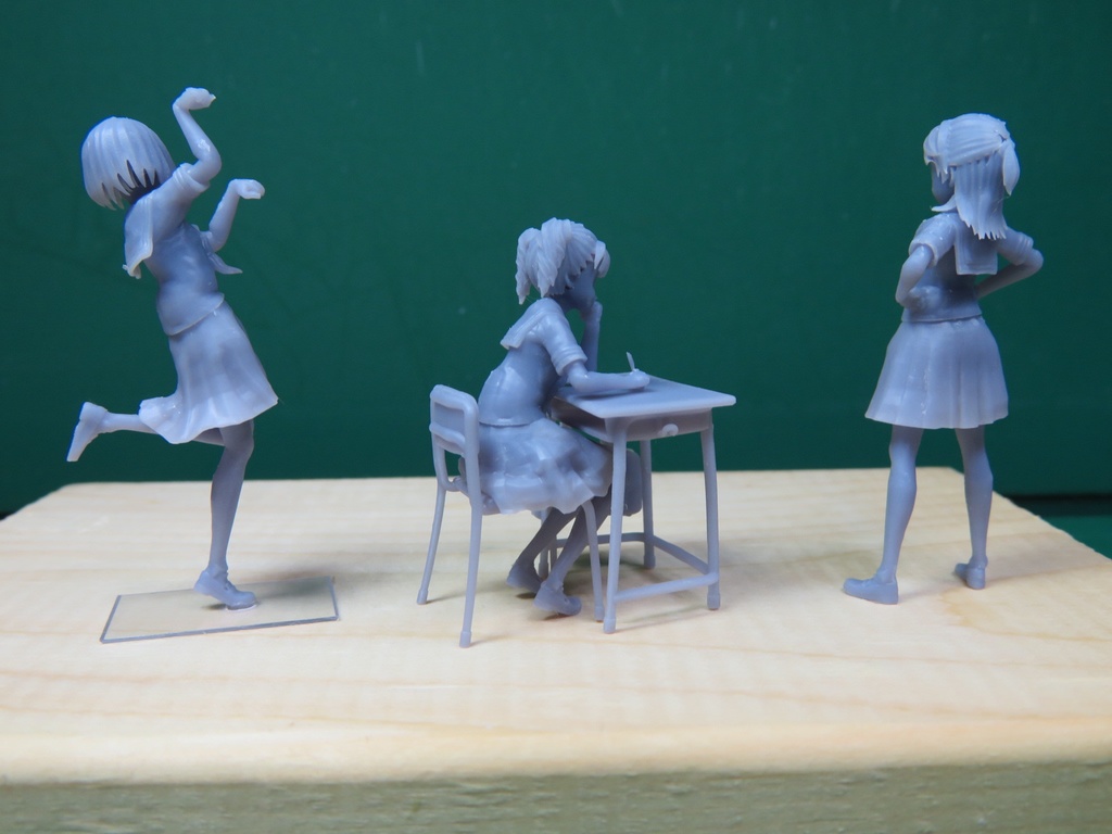 1/35フィギュア「セーラー服D」セット