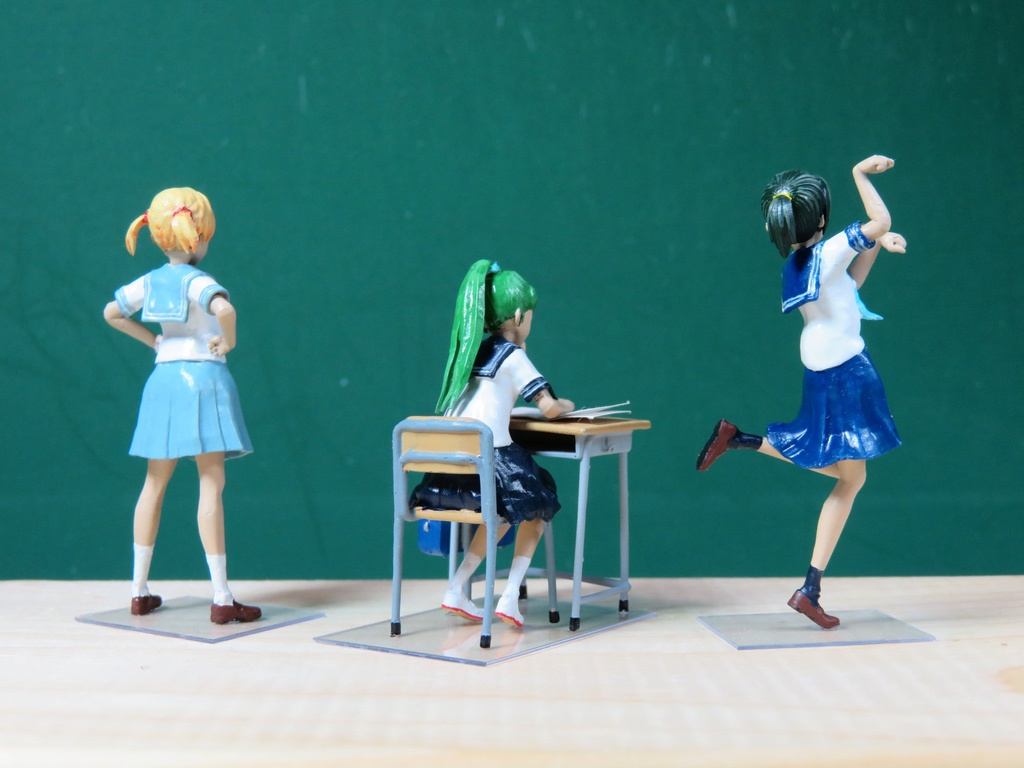 1/35フィギュア「セーラー服D」セット