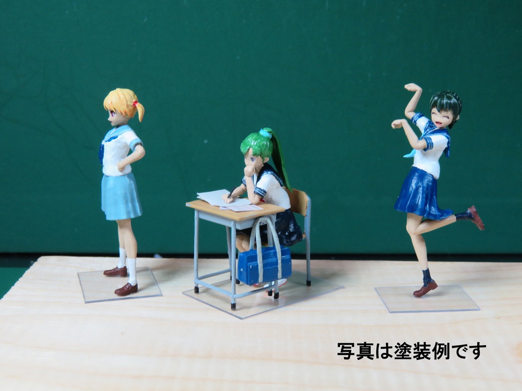 1/35フィギュア「セーラー服D」セット