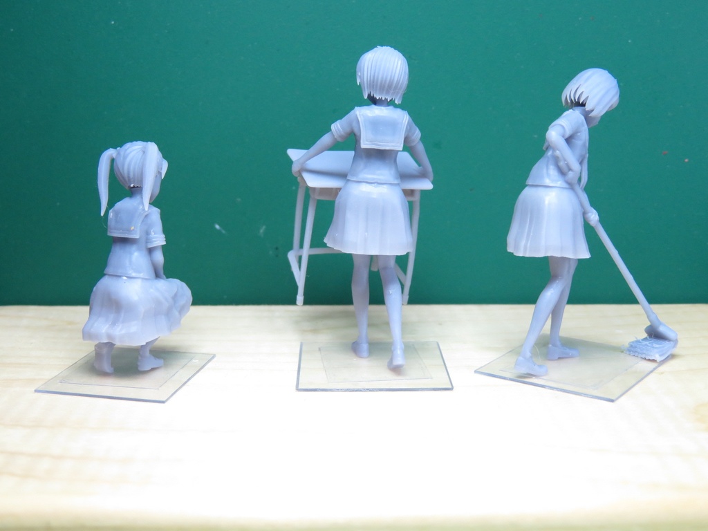 1/35フィギュア「セーラー服E」セット