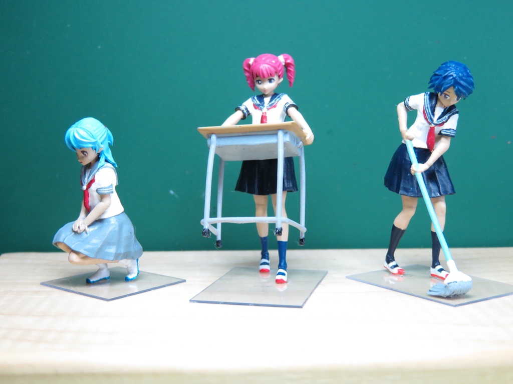 1/35フィギュア「セーラー服E」セット