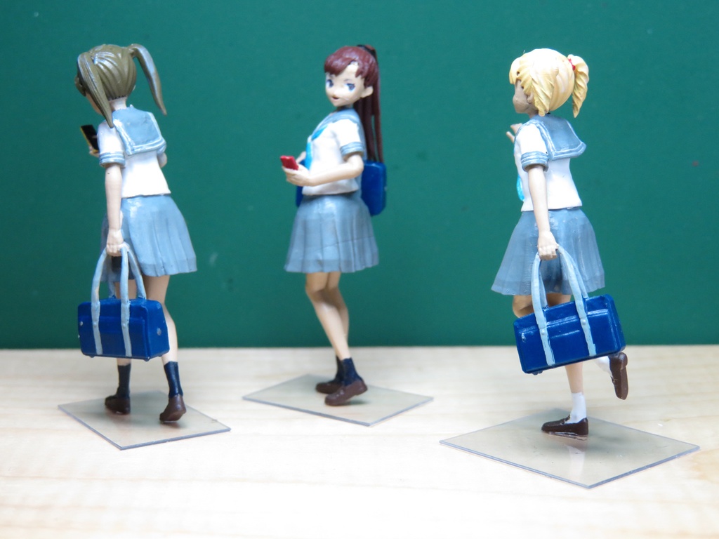 1/35フィギュア「セーラー服F」セット