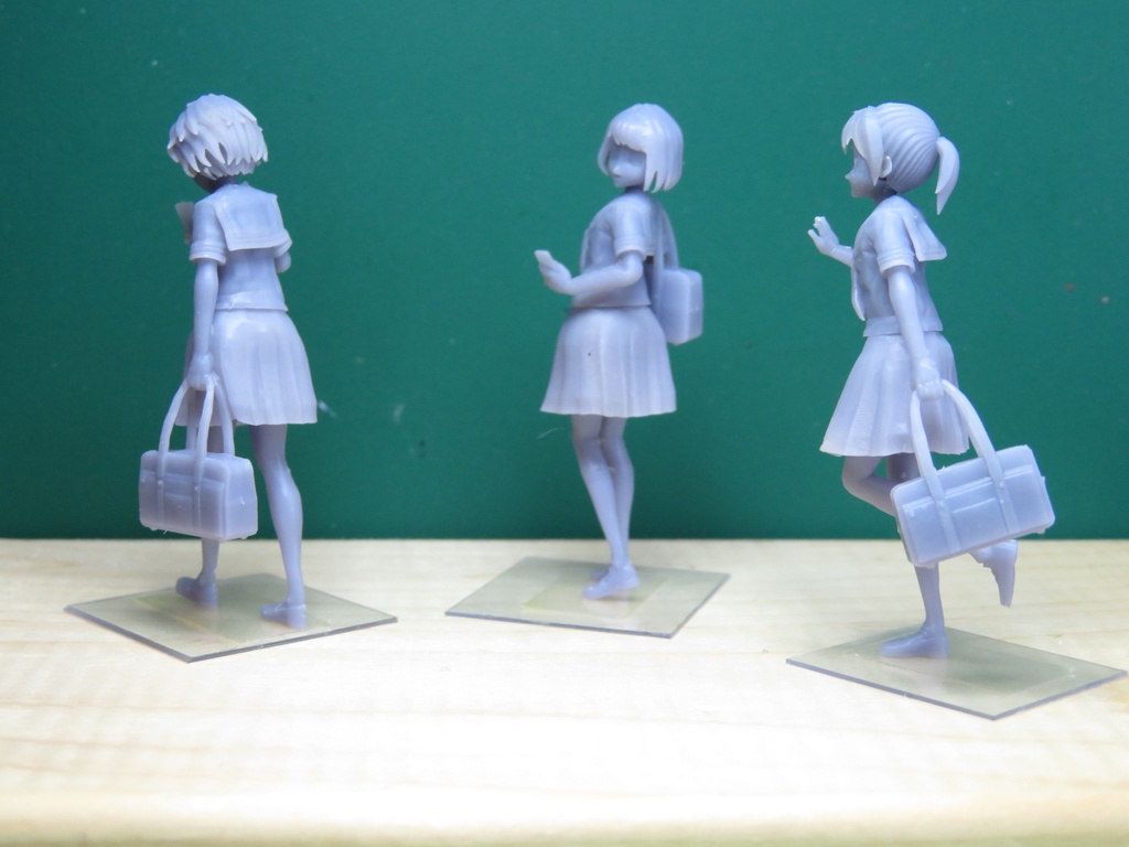 1/35フィギュア「セーラー服F」セット