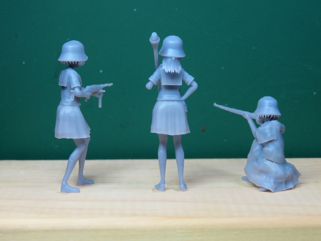 1/35フィギュア「セーラー服G」セット