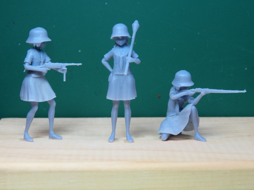 1/35フィギュア「セーラー服G」セット