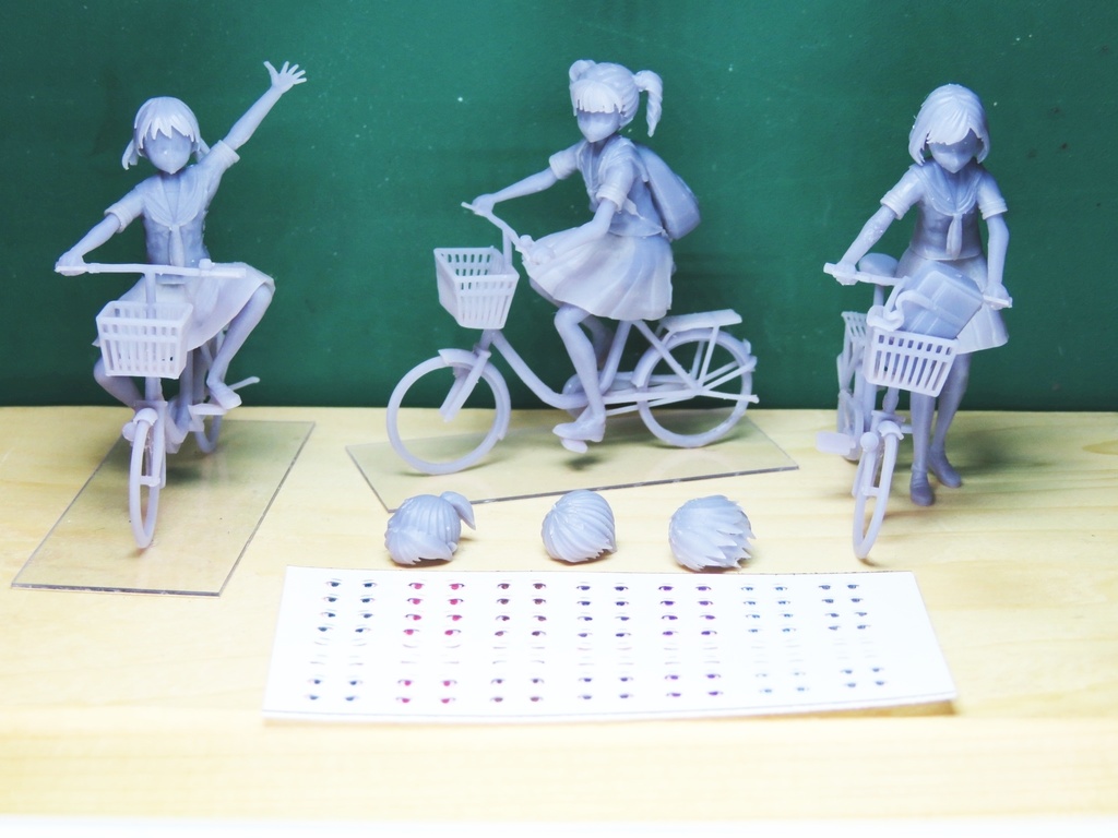 1/35フィギュア「セーラー服H」セット