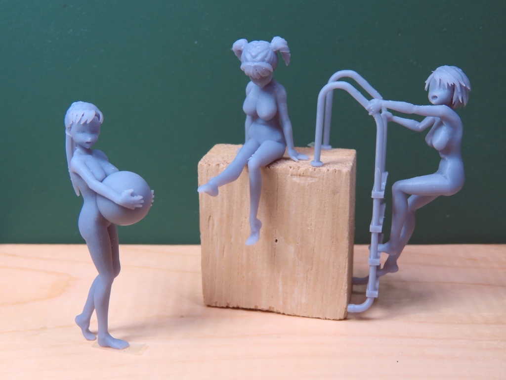 1/35フィギュア「スクール水着A」セット