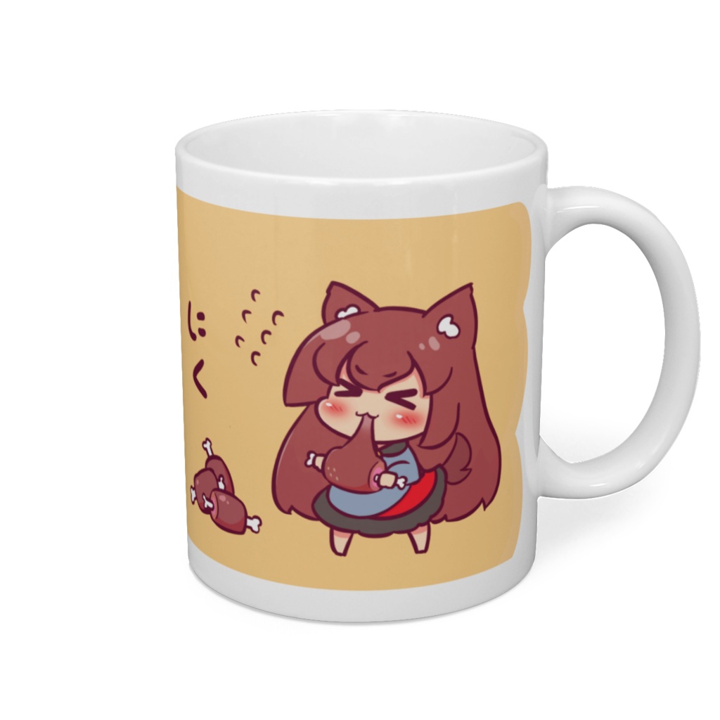 影狼マグカップ