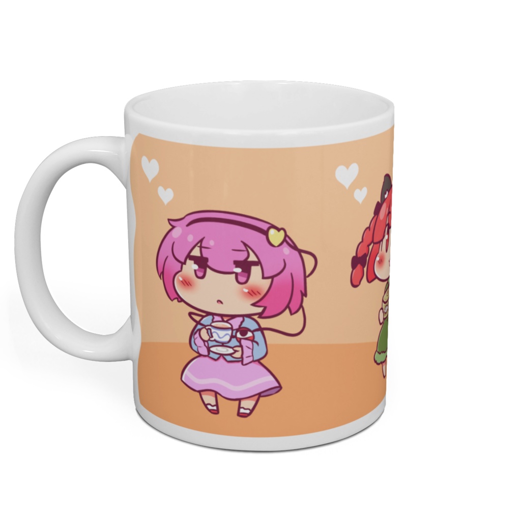 ちれいでんマグカップ(さとり&おくう&おりん)