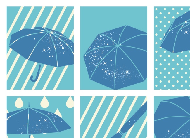 2020年6月の日付シート(日付あり、数字のみ、文字なしセット)