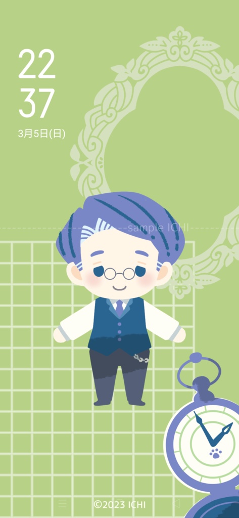 【有料版】2023年3月の日付シートデータセット