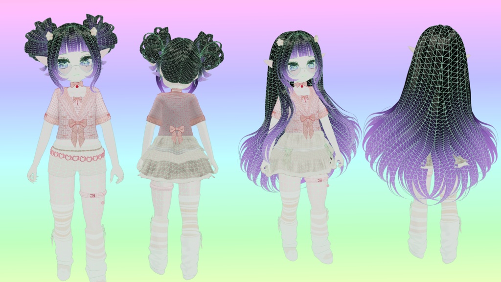 ♥ Miu (PC/QUEST) Warudo&VRM & VRCFT ♥