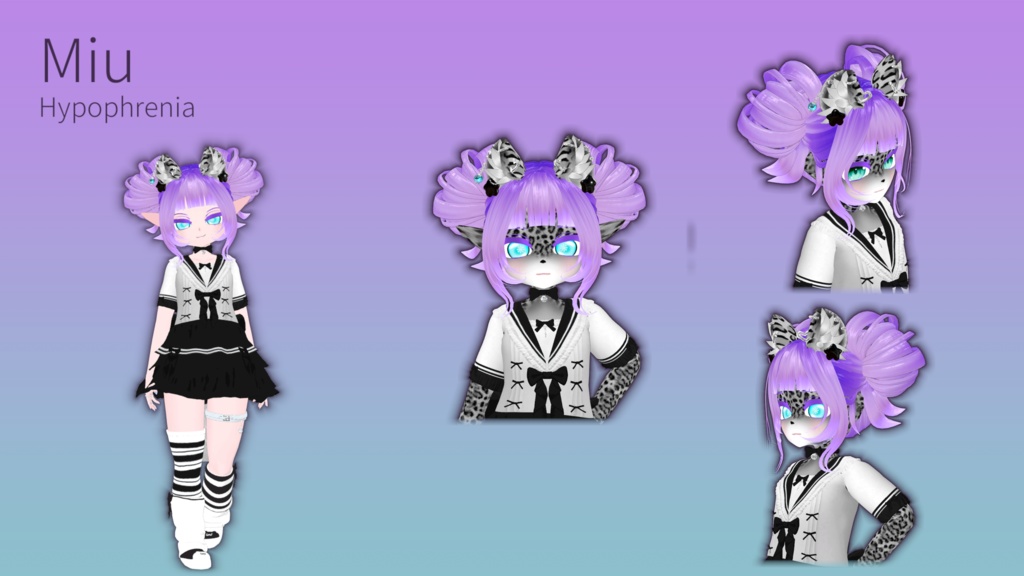 ♥ Miu (PC/QUEST) Warudo&VRM & VRCFT ♥