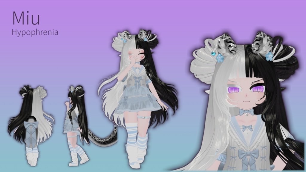 ♥ Miu (PC/QUEST) Warudo&VRM & VRCFT ♥