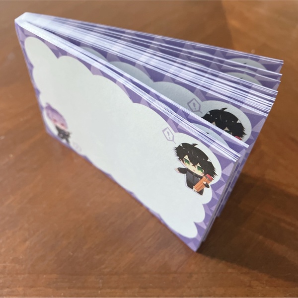 てんえどちゃんのミニメモ便せん