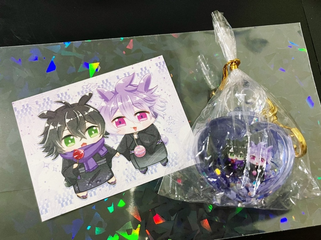 うさてんえどちゃんの香水型リキッドキーホルダー