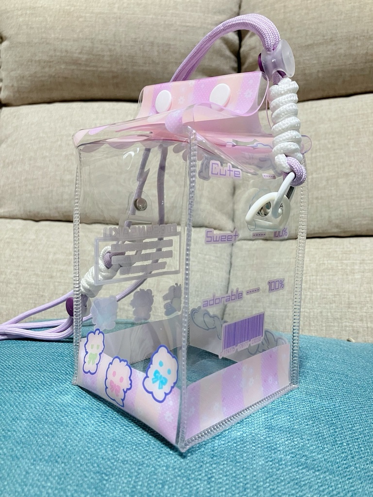 ぬい用PVCショルダーバッグ|うちの子KAWAII♥♥えどさんさくベア