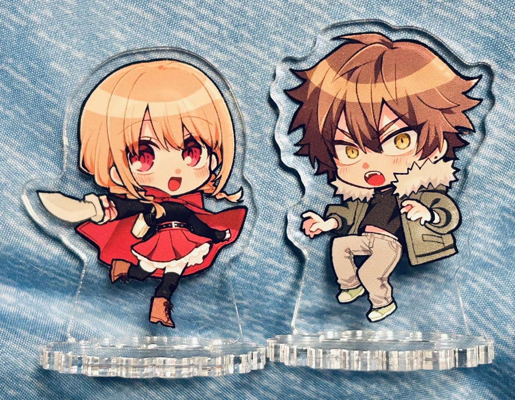 アクリルスタンド[赤ずきん&オオカミ]