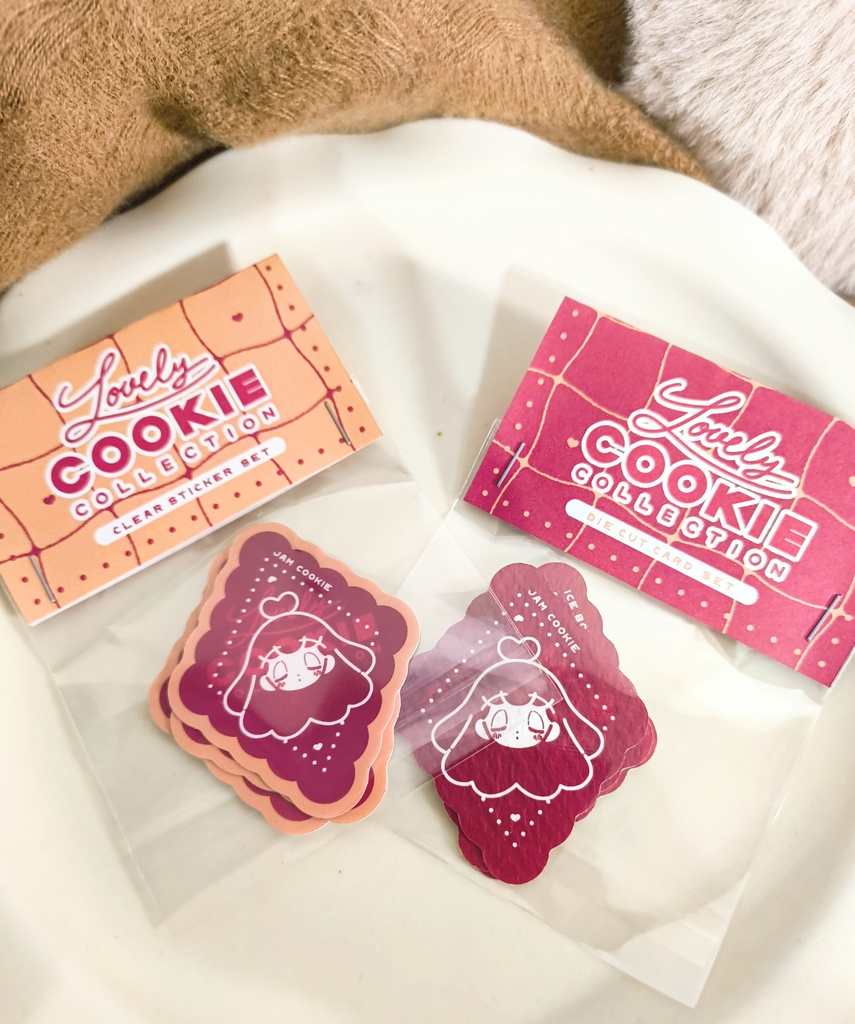 Lovely Cookie（シール&カードセット）