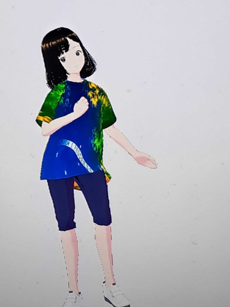 Julia Brasil torcedora de copa do mundo