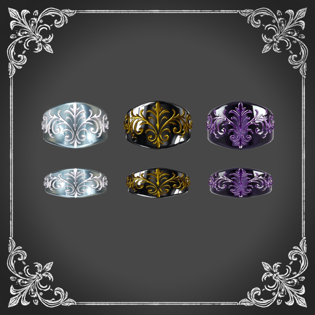 Floral Accessory【3種】指輪 ブレスレット イヤリング