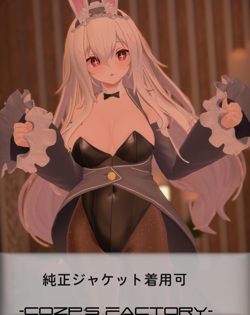 【INABA】用衣装3Dモデル バニー服