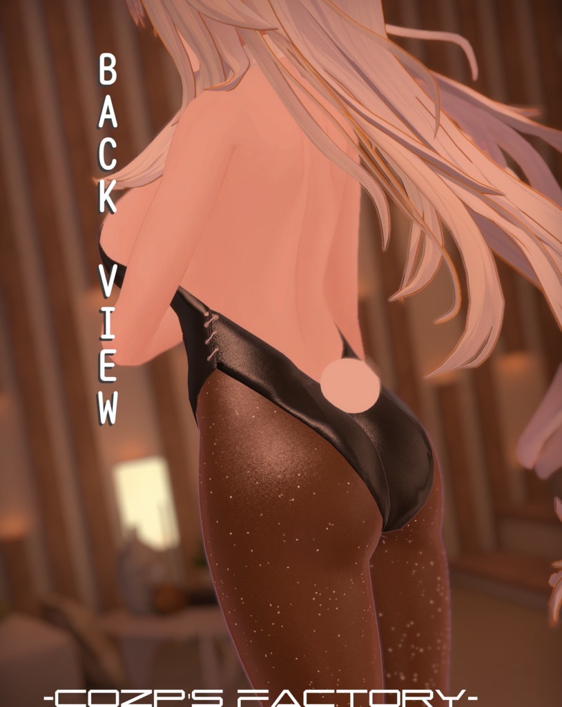 【INABA】用衣装3Dモデル バニー服