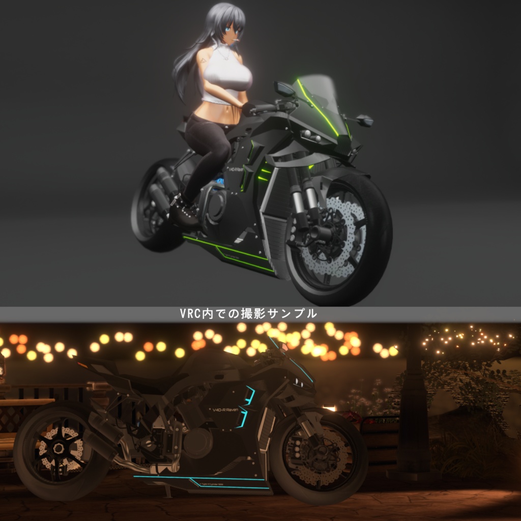 オリジナル3Dモデル【V4D-R_RAVEN】