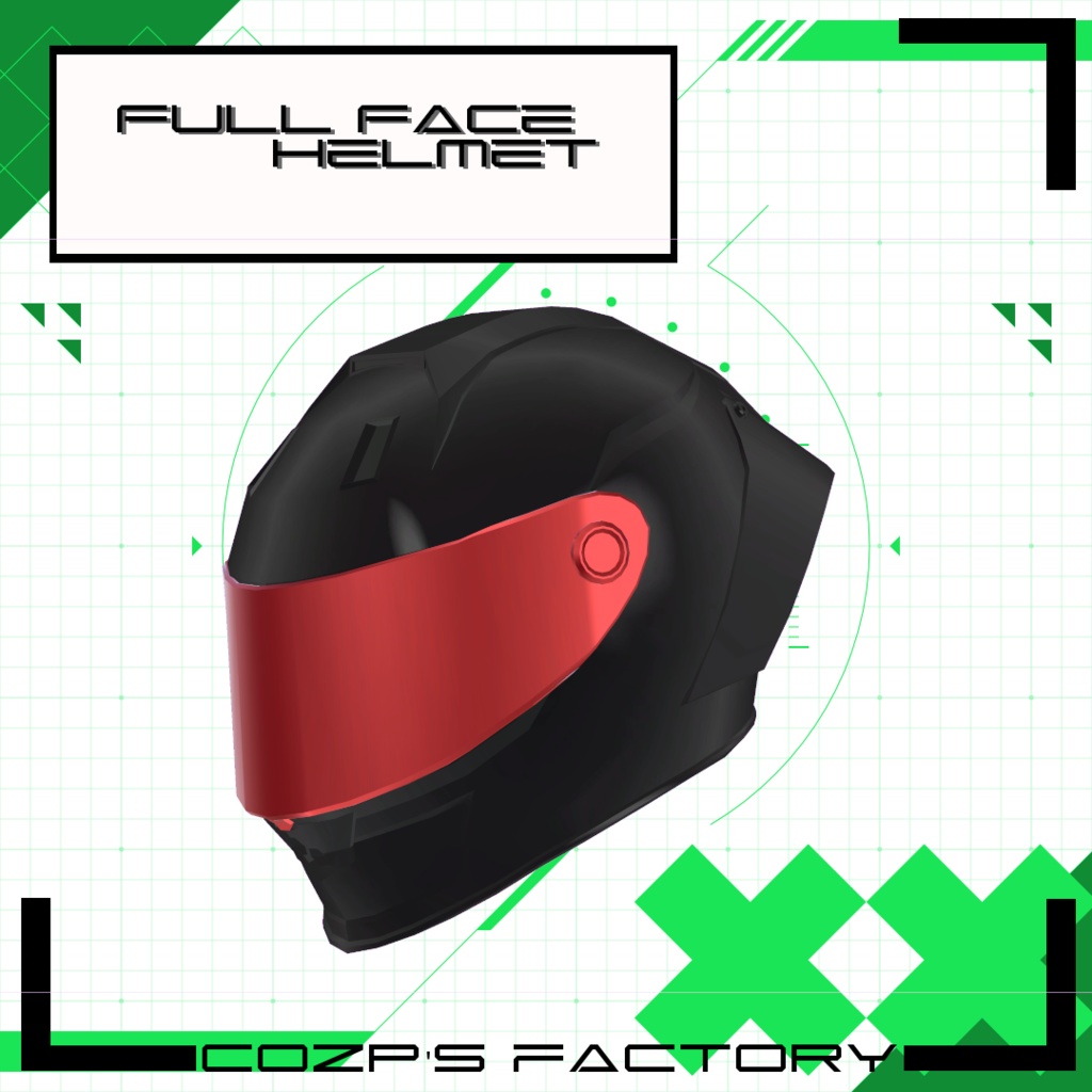 オリジナル3Dモデル【V4D-R_RAVEN】