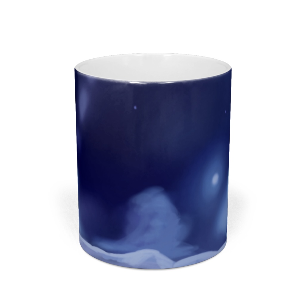 スノウパールの夜空マグカップ