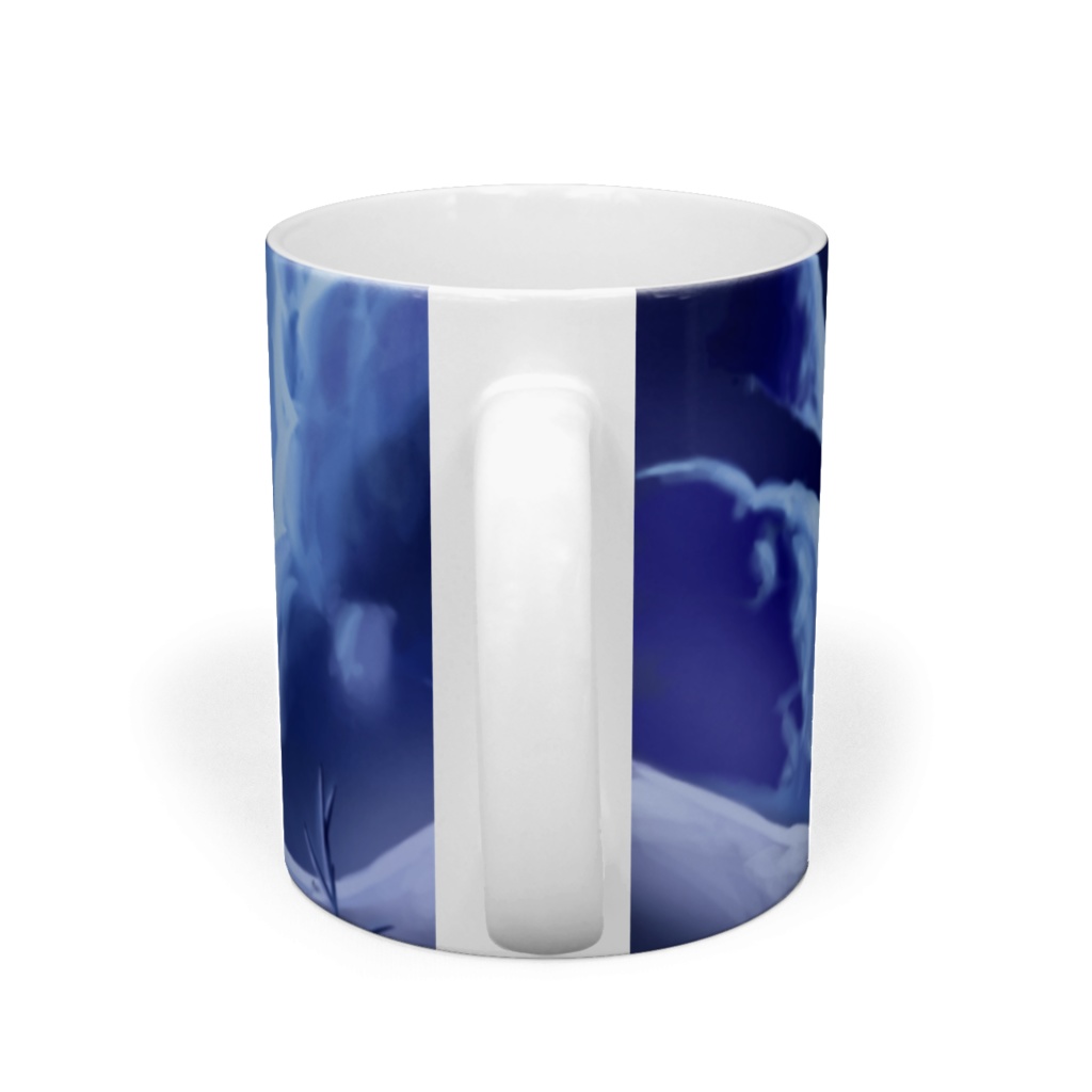 スノウパールの夜空マグカップ