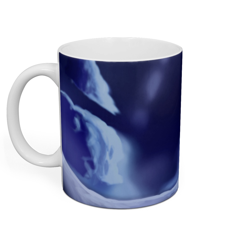 スノウパールの夜空マグカップ