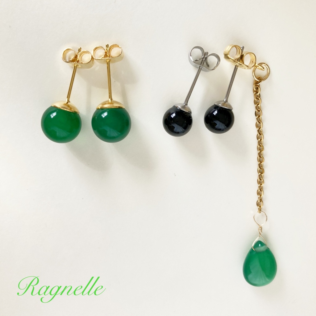 アッシュと英二のペアピアス