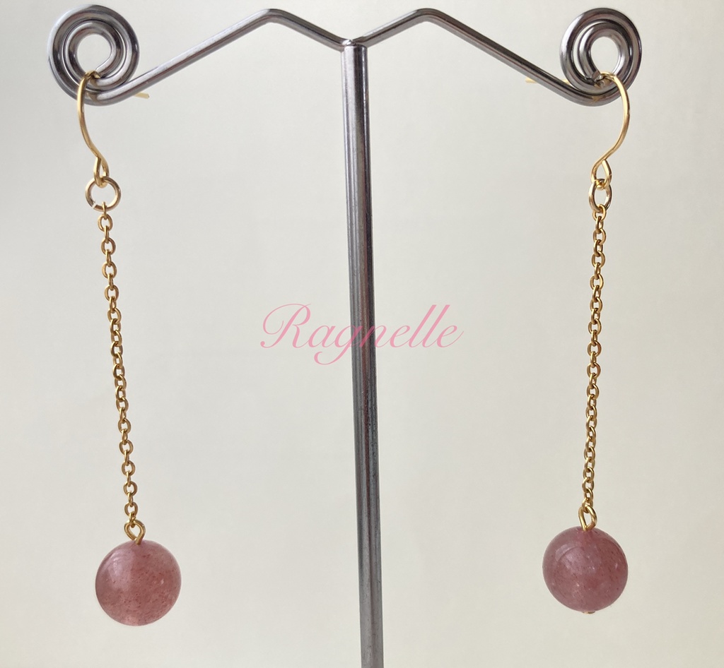 さくらんぼ~花京院イメージピアス