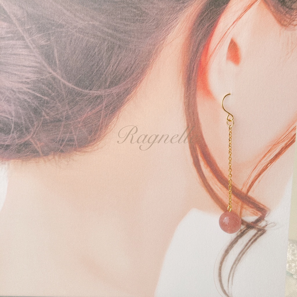 さくらんぼ~花京院イメージピアス