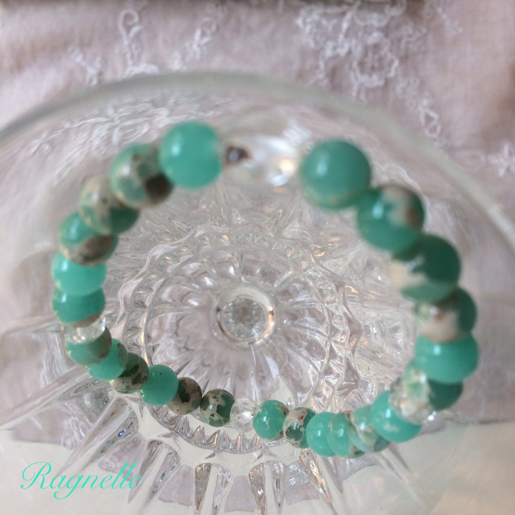 ハイエロファントグリーン☆イメージブレスレット