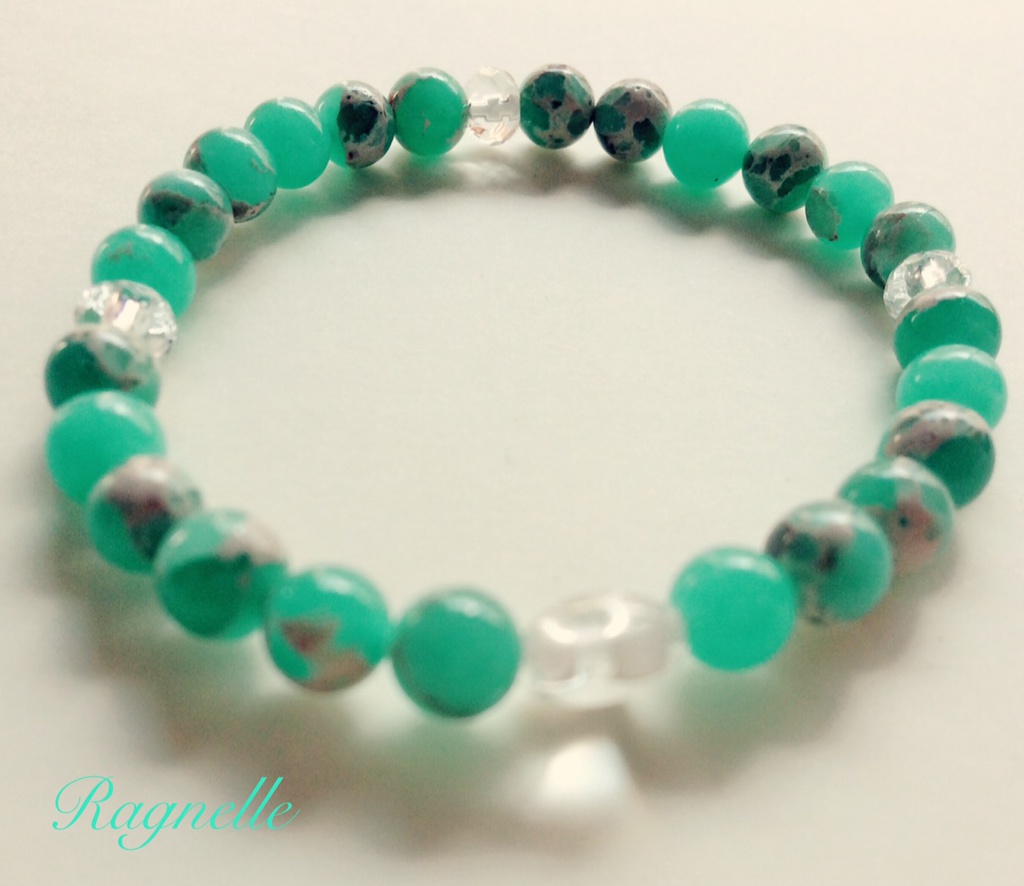 ハイエロファントグリーン☆イメージブレスレット