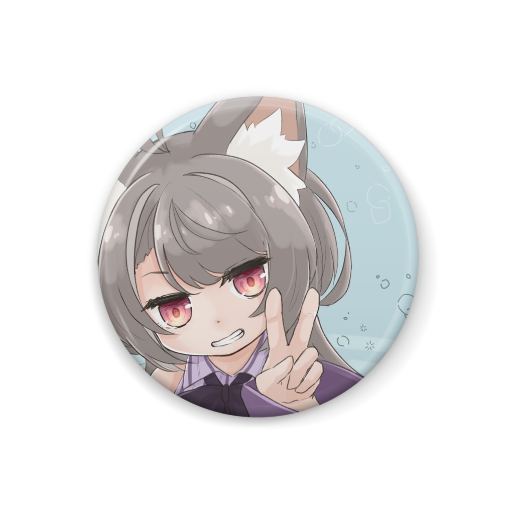 尨乃けだま_カウントダウン缶バッジ2