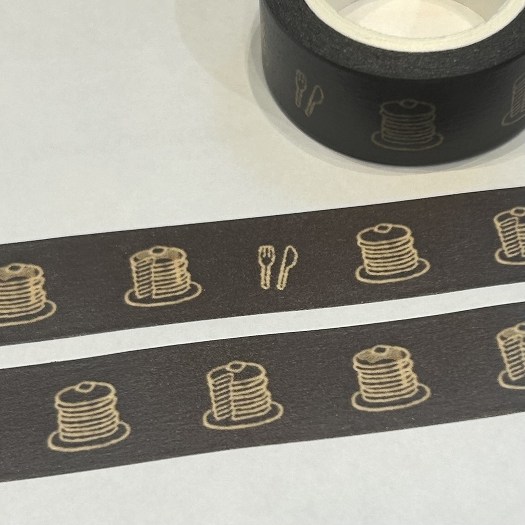 ホットケーキ(茶) マステ