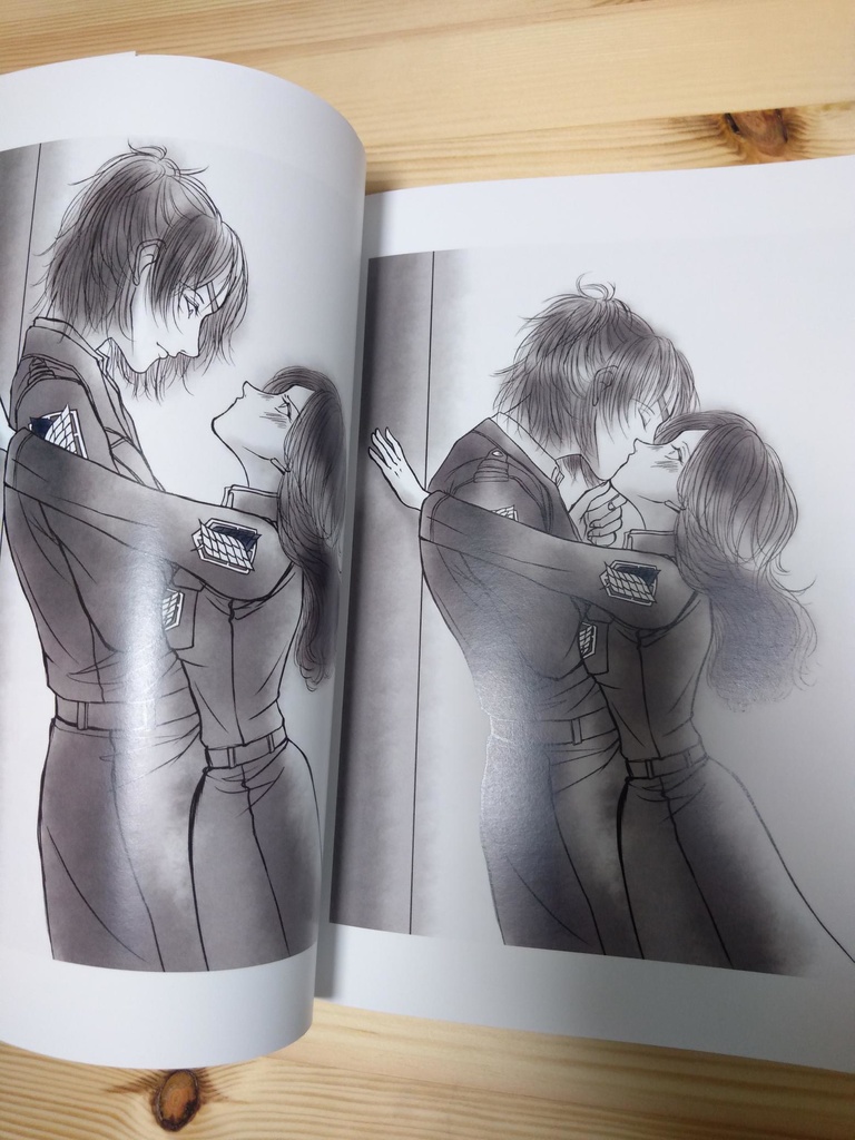 AOT Pikuhan Doujinshi「our lady in paradis」Hange×Pieck