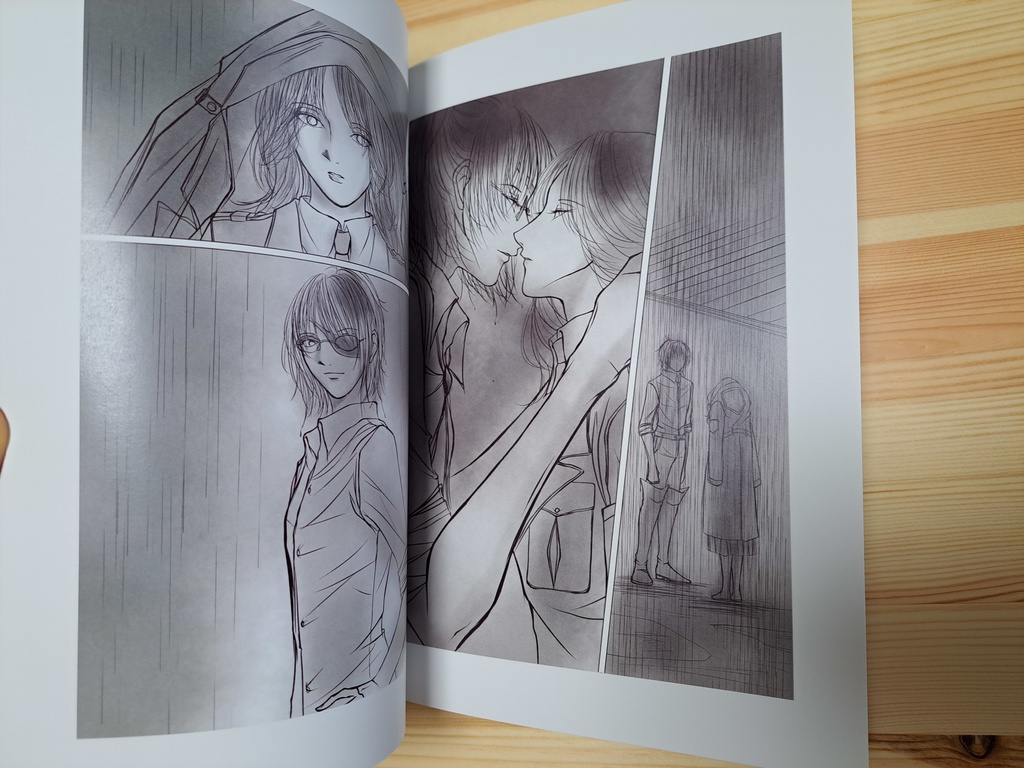 AOT Pikuhan Doujinshi「our lady in Marley」Hange×Pieck