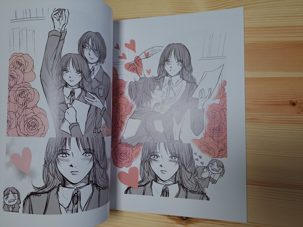 AOT Pikuhan Doujinshi「our lady in Marley」Hange×Pieck