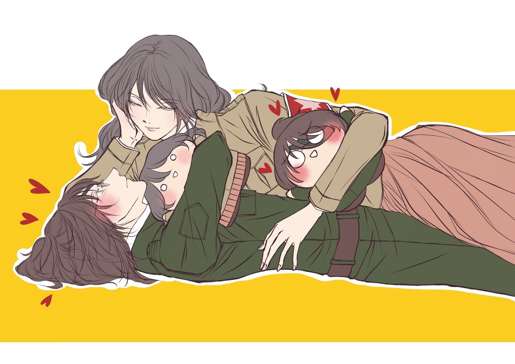 【進撃の巨人/ピクハン同人誌】「les demoiselles de paradis」